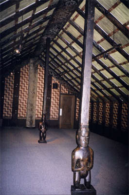 Maori Meeting Hut - Pacific Rim Display